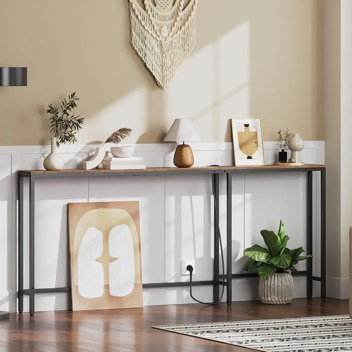 Narrow Console Table Entrance 15CM Wide Hallway - Image 2