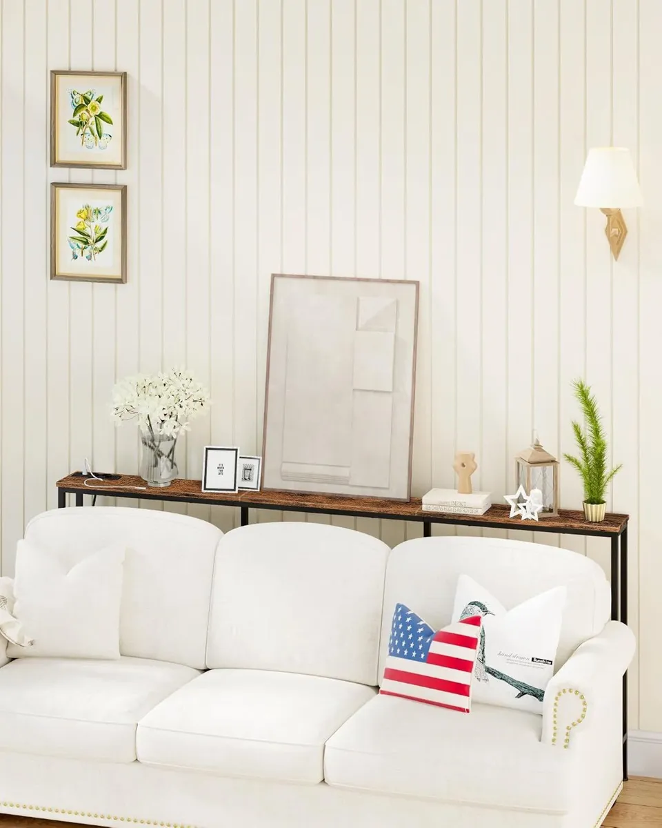 Console Table Hallway with Charging Station - Image 2