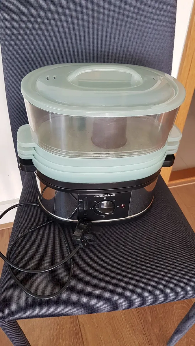 Food Steamer- Morphy Richards BRAND NEW with extra - Image 1