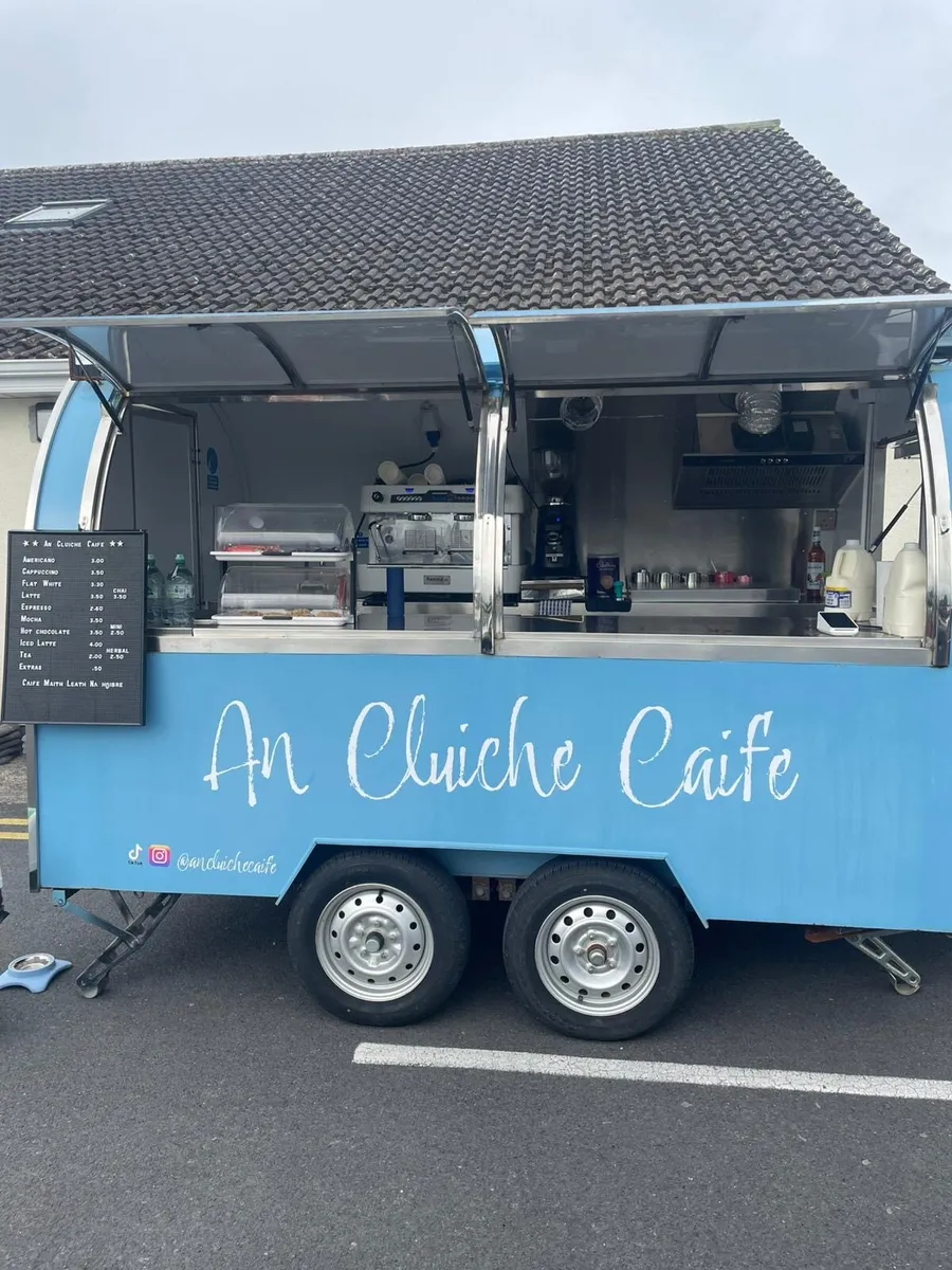 Coffee trailer WITH coffee machine - Image 1