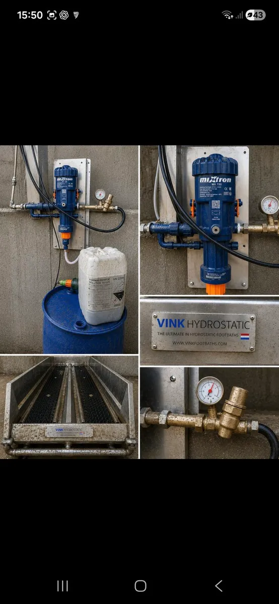 Vink Hydrostatic Footbath with Mixtron Dosing Syst - Image 1