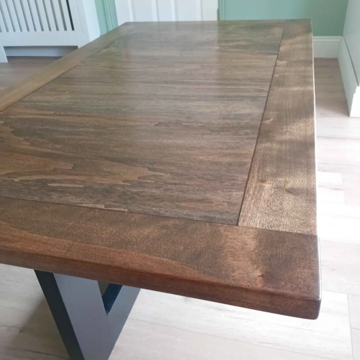 Upcycled Large Rustic Industrial Coffee Table - Image 3