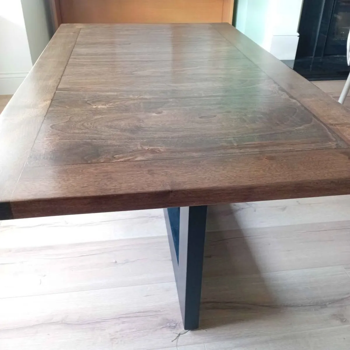 Upcycled Large Rustic Industrial Coffee Table - Image 4