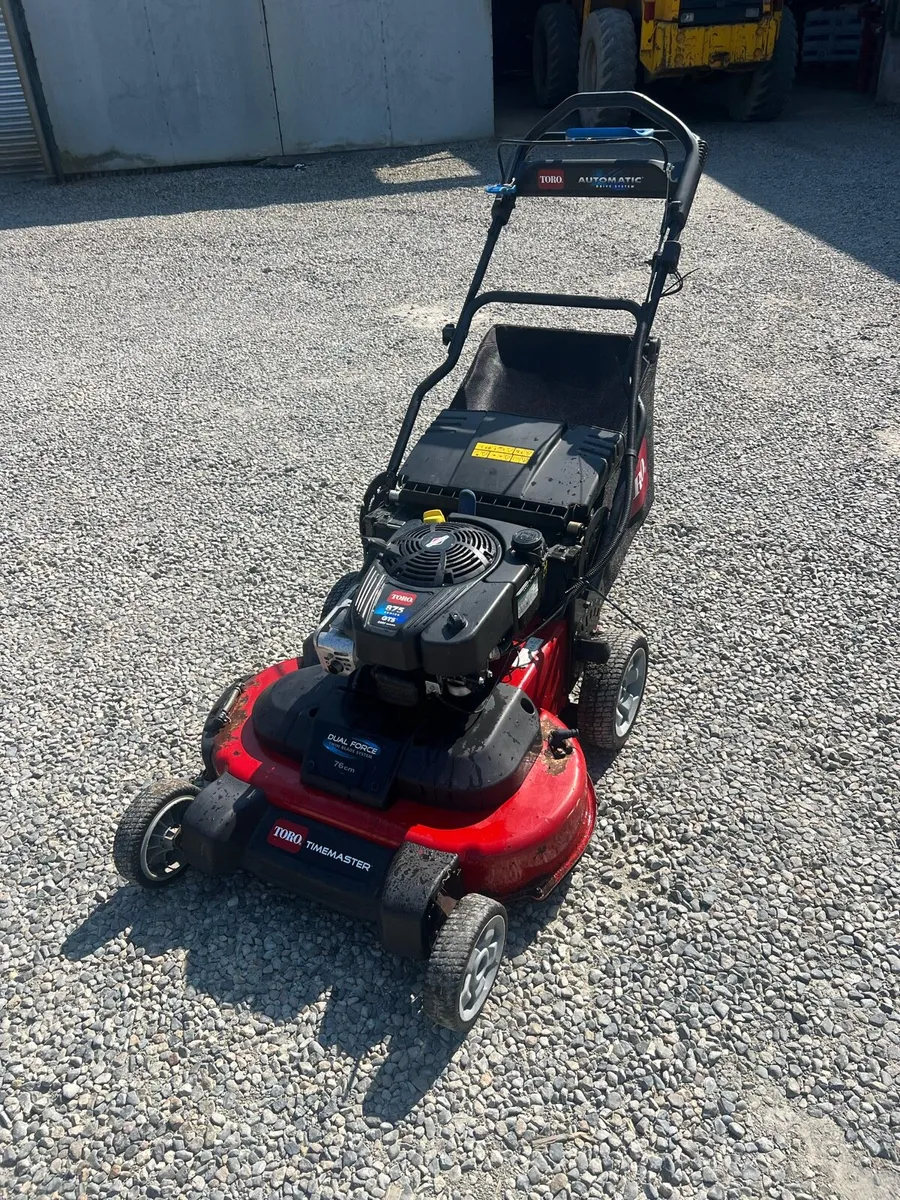 TORO TIMEMASTER MOWER - Image 1