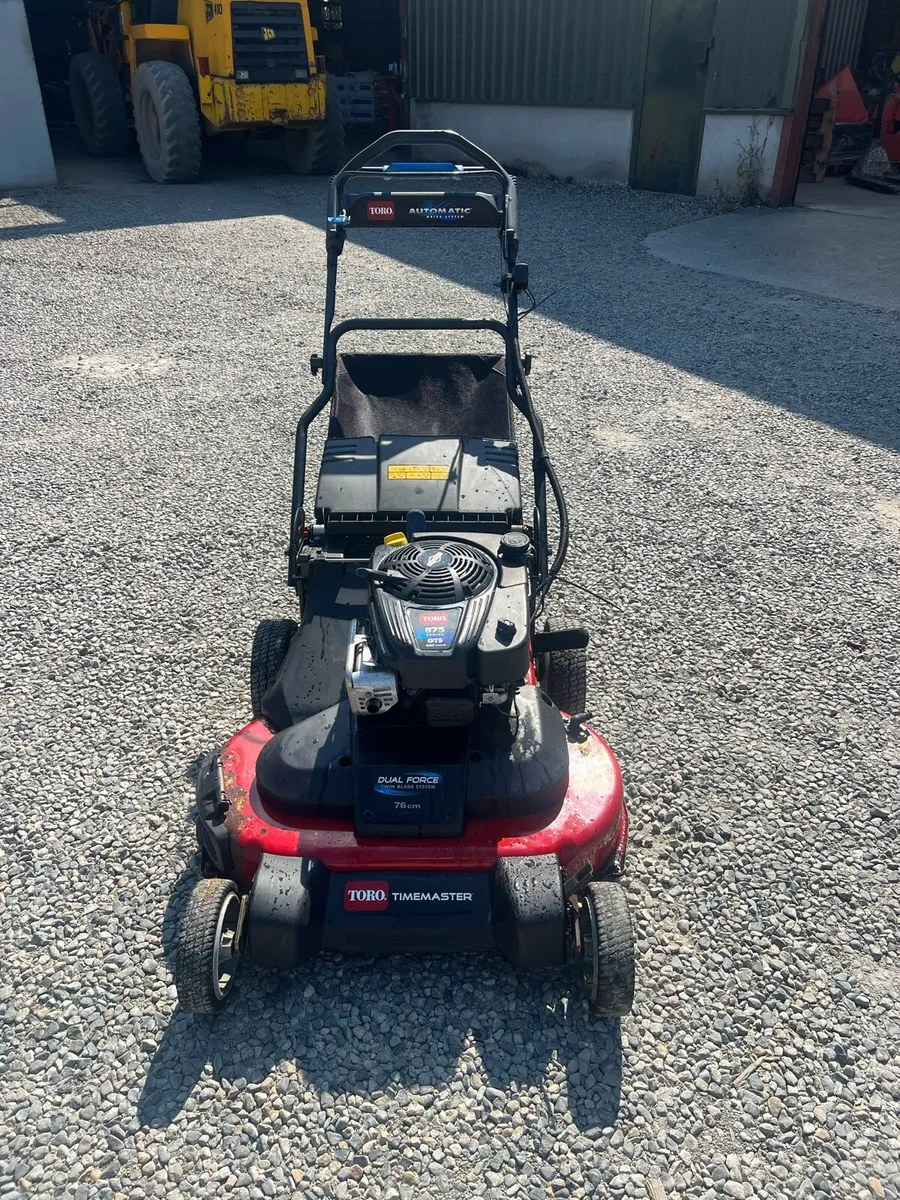 TORO TIMEMASTER MOWER - Image 3