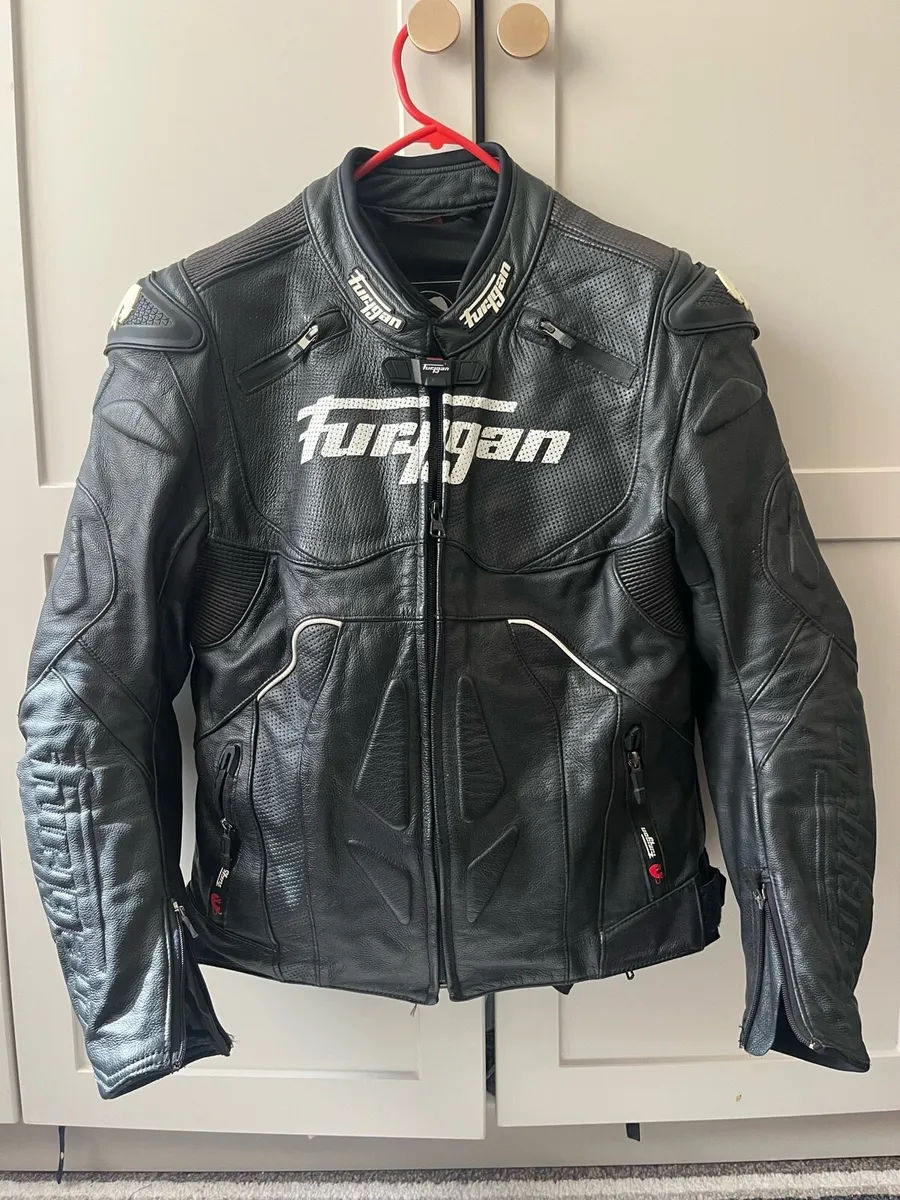 Furygan motorbike leather jacket - Image 1