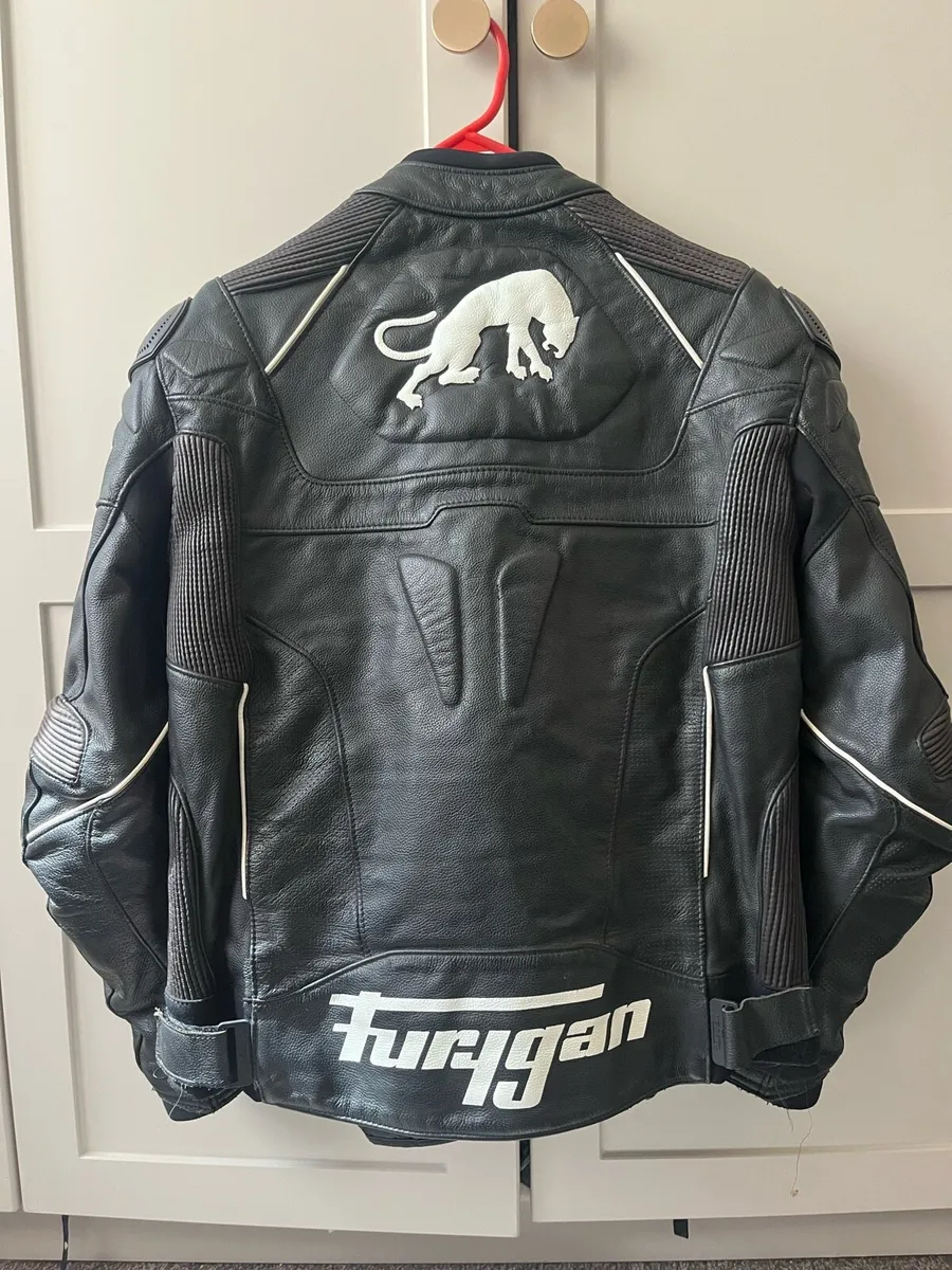 Furygan motorbike leather jacket - Image 2