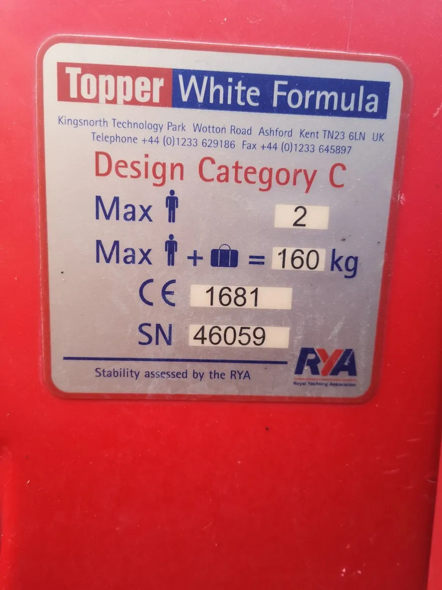 Topper Sailing Dinghy - Image 2