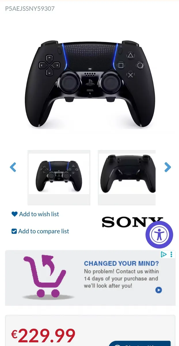 New ps5 duel sense edge controller - Image 2