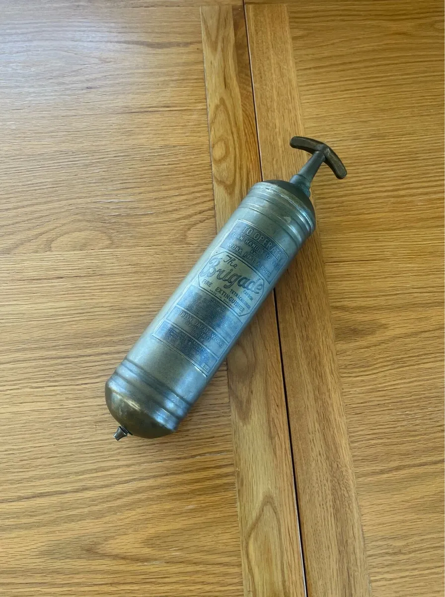 1940s Dublin Japan Works Fire Extinguisher - Image 1