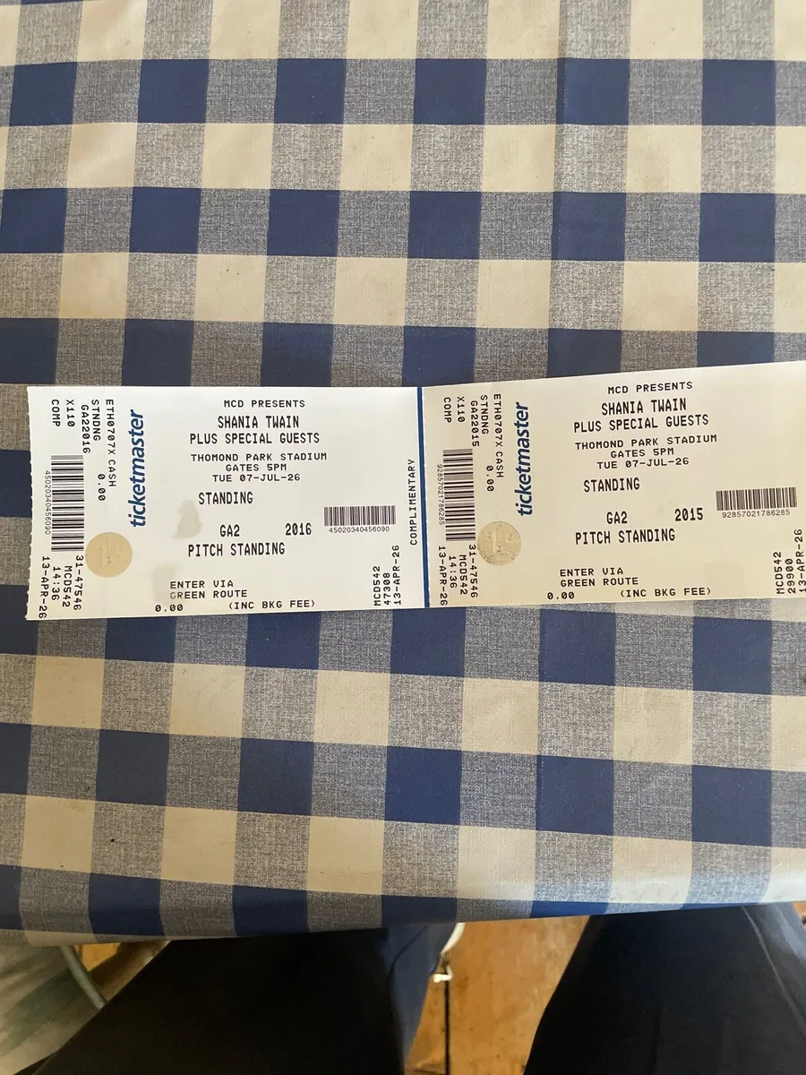 Shania Twain tickets - Image 2