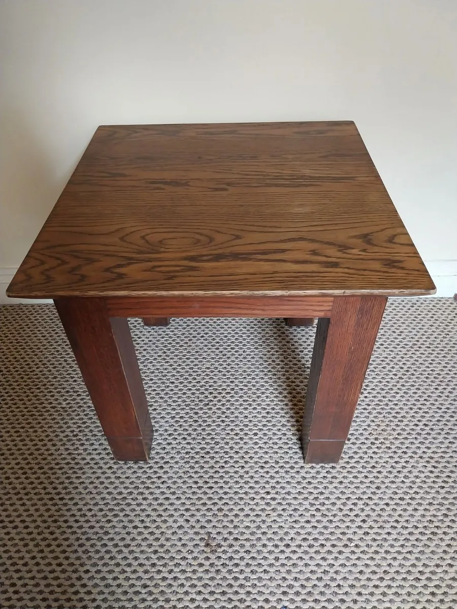 Solid Wood Square Coffee Table - Image 1