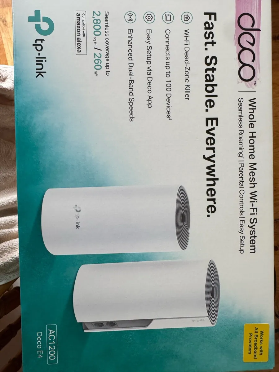 TP-Link Deco E4 Mesh WiFi System (4 Units) - Image 3