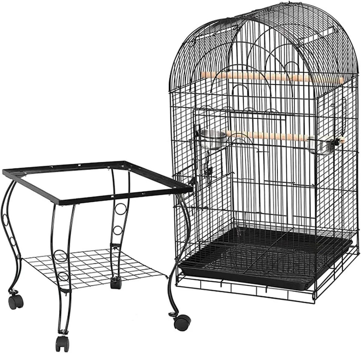 Bird Cage with Stand 145 cm High - Image 1