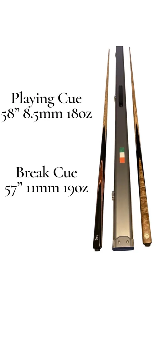 Playing Cue, Break Cue & Case - Image 1