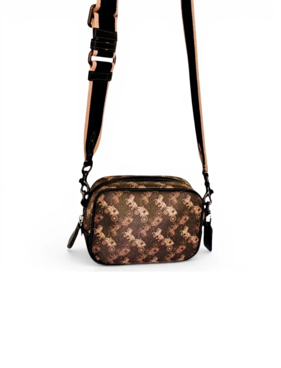 Coach Camera Bag 16 – Horse & Carriage Print - Image 1