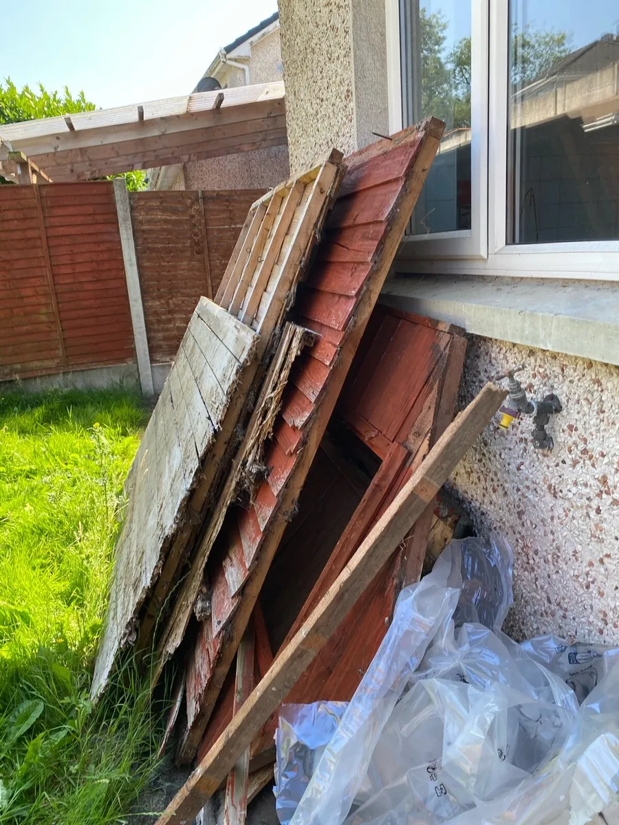 6 x 4 Garden Wooden Shed Free - Image 2