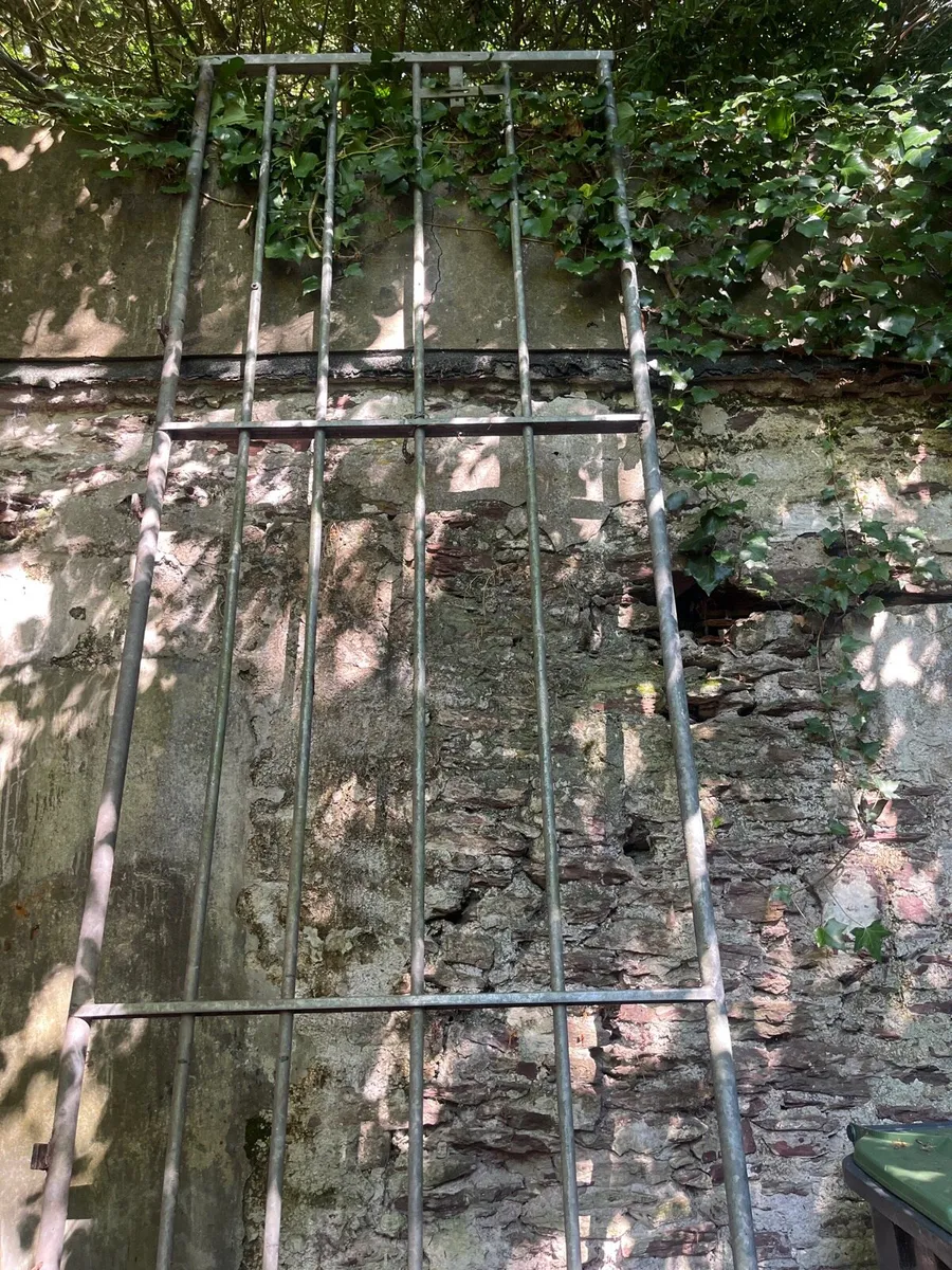 A 12 foot light galvanised farm gate - Image 2