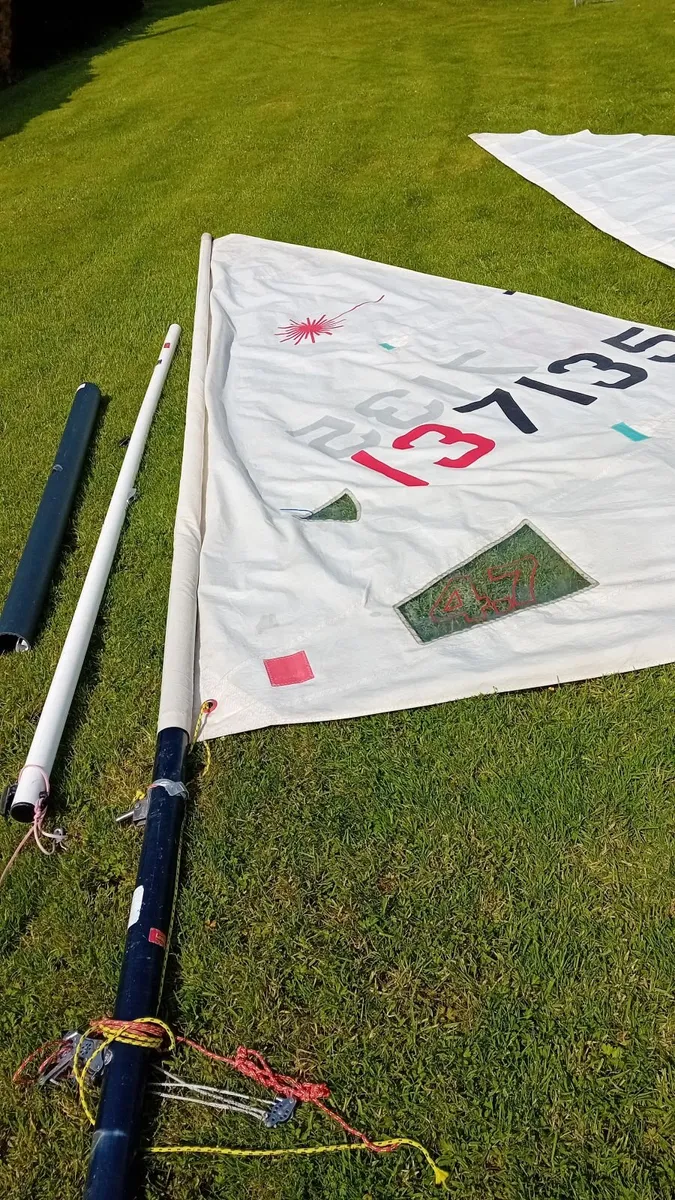 Lazer sailing dinghy - Image 2