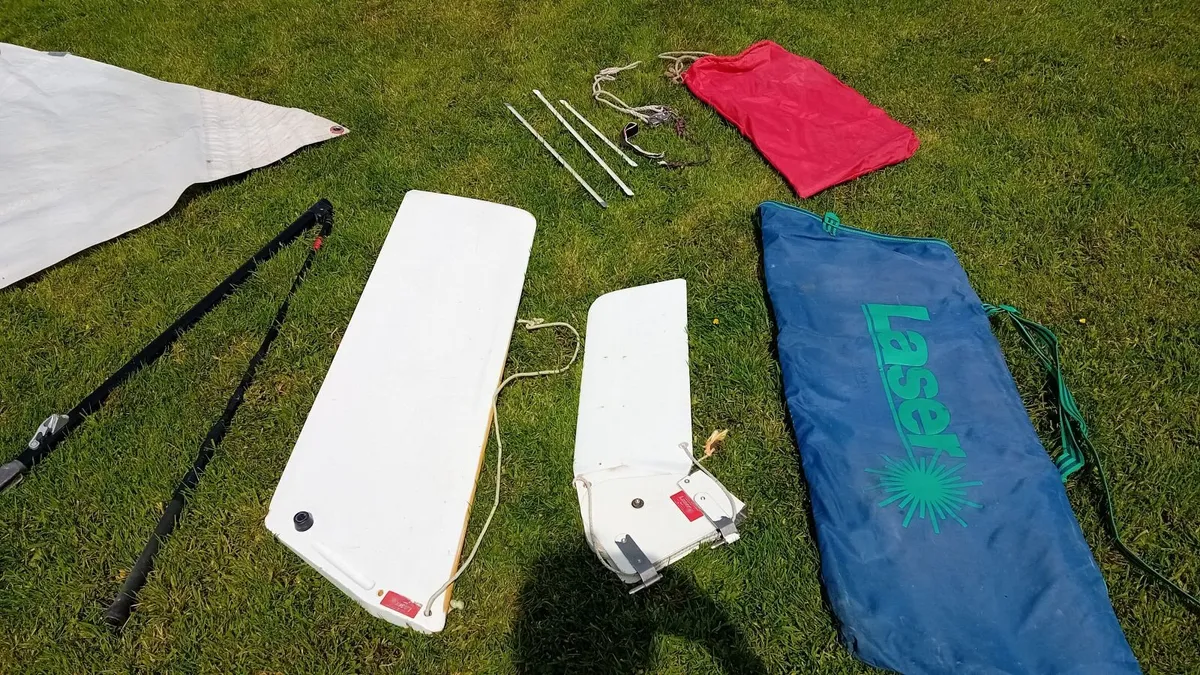 Lazer sailing dinghy - Image 3