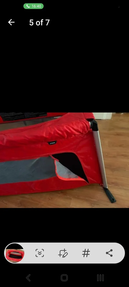 Phil and ted Travel cot - Image 3