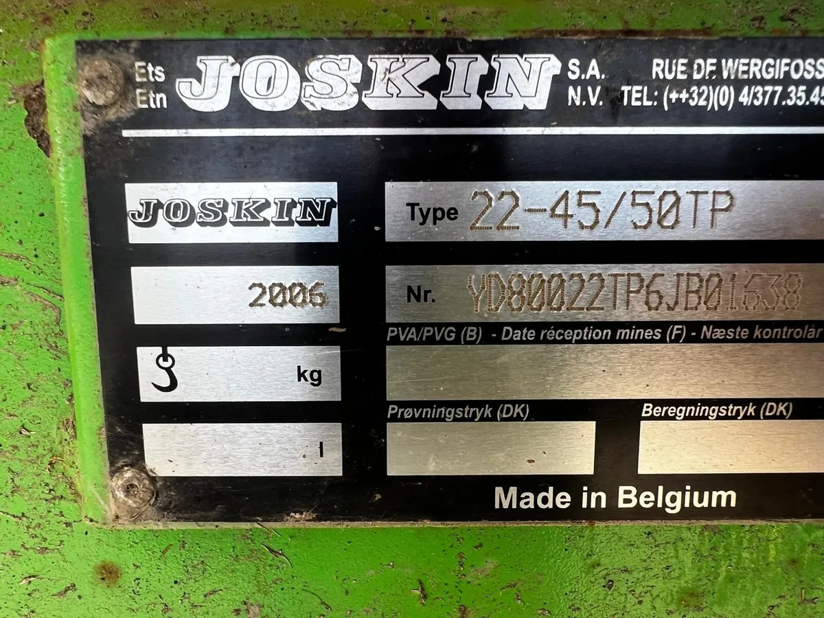 JOSKIN TRANS KTP 22-50 TRAILER in Waterford - Image 3
