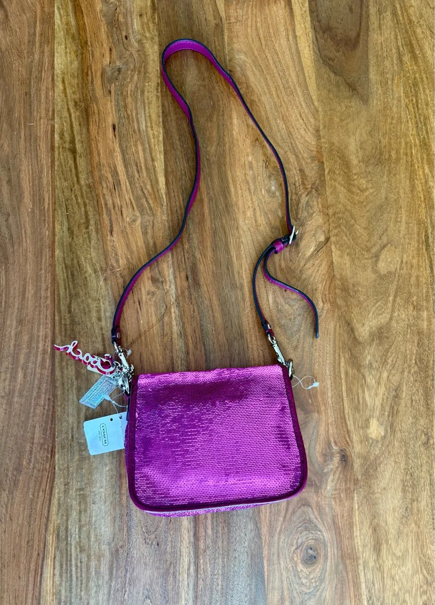 Coach Poppy Sequin Crossbody Bag - Image 2