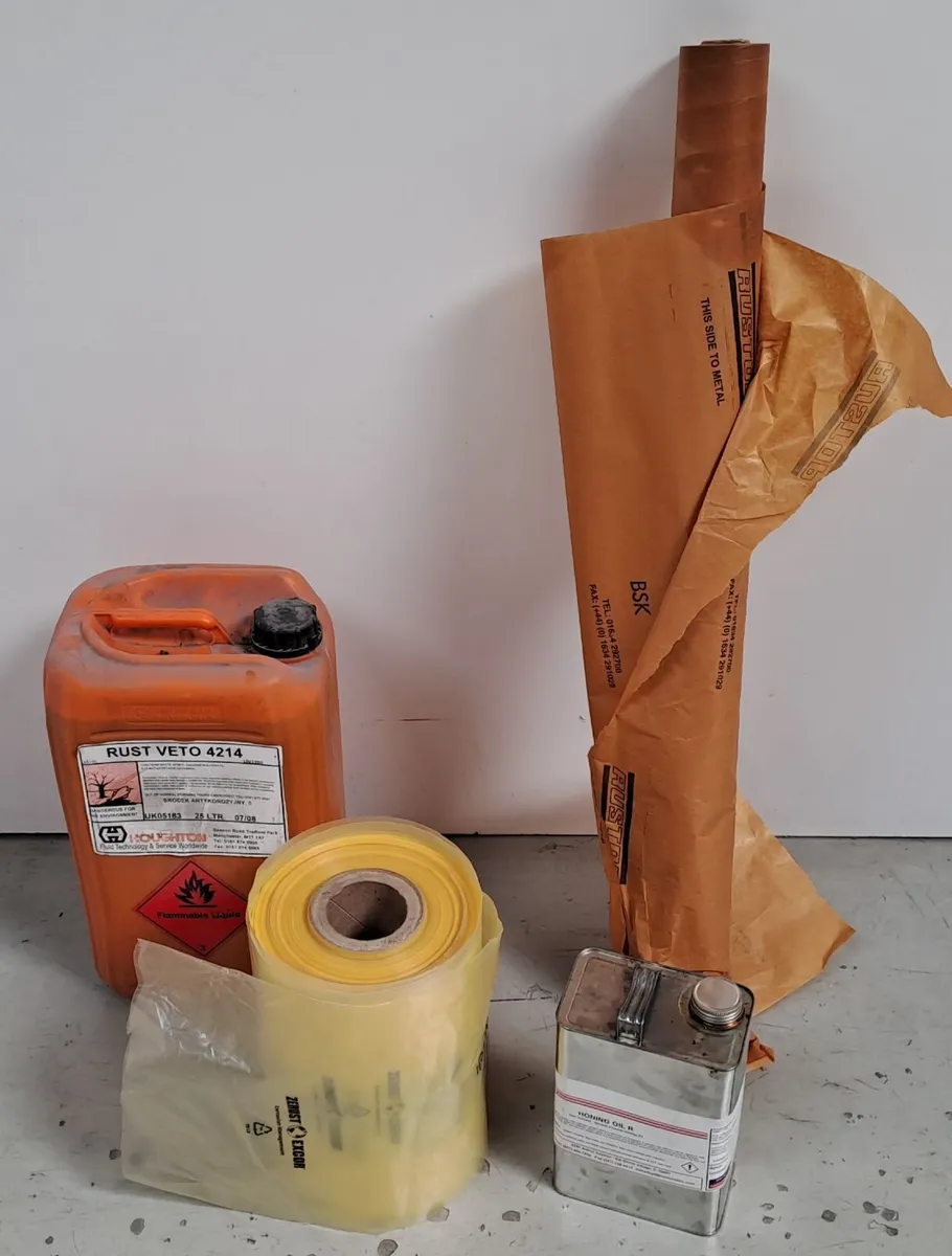 Collection of Anti-rust storage material etc.