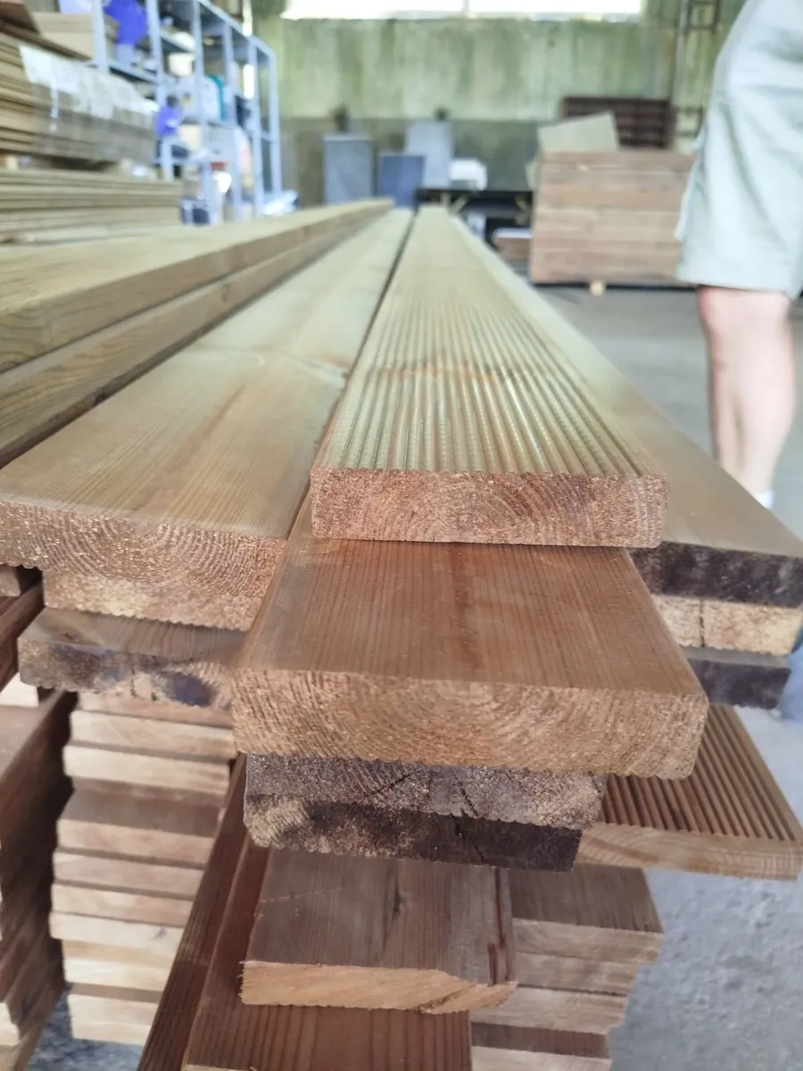 Thermowood decking boards - Image 1