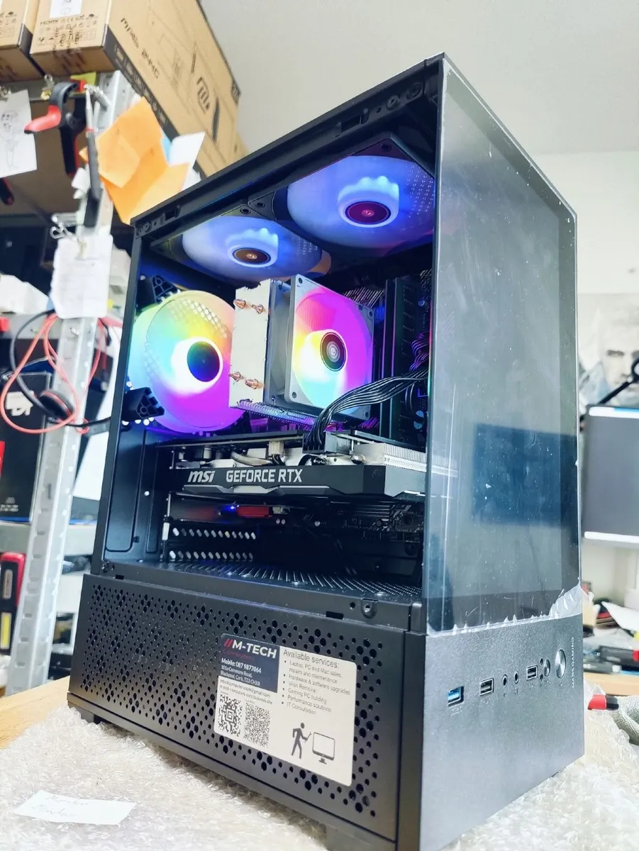 Fast Custom Gaming PC Intel i7/32GB RAM/RTX 2060/S - Image 1
