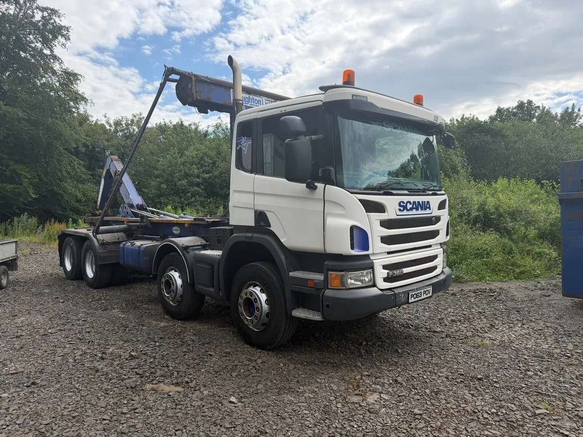 Scania 32ton 8x4 hookloader - Image 2