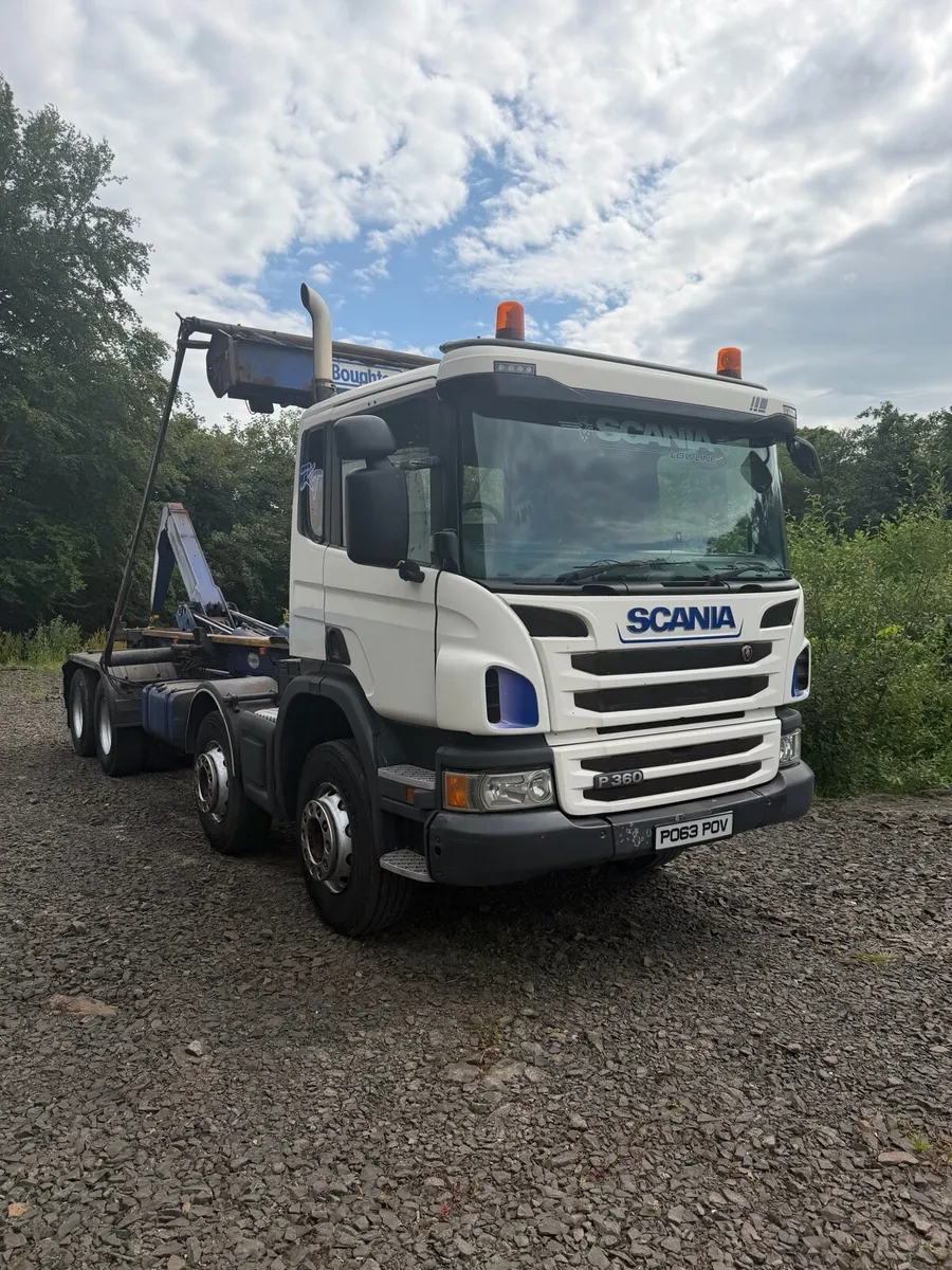 Scania 32ton 8x4 hookloader - Image 3