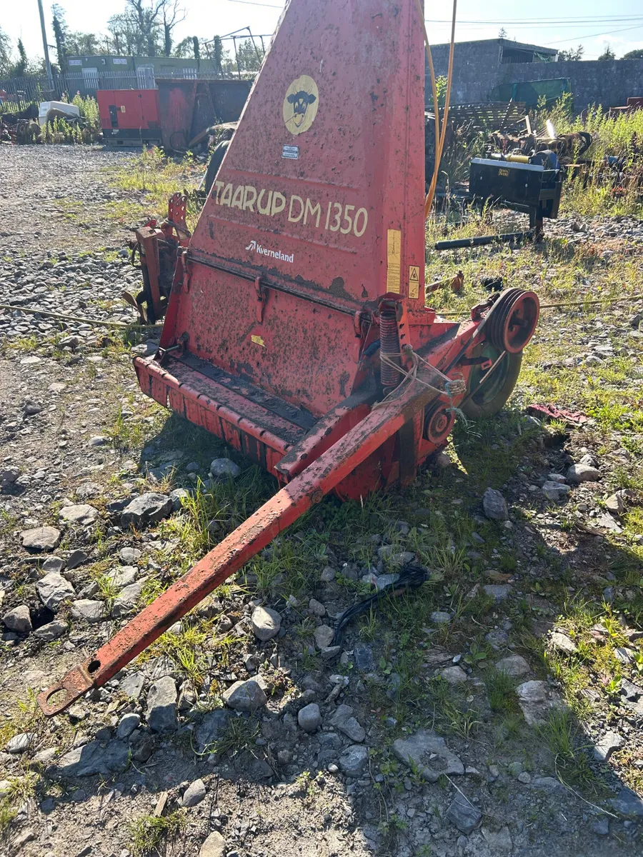 Taarup DM1350 single chop harvester - Image 4