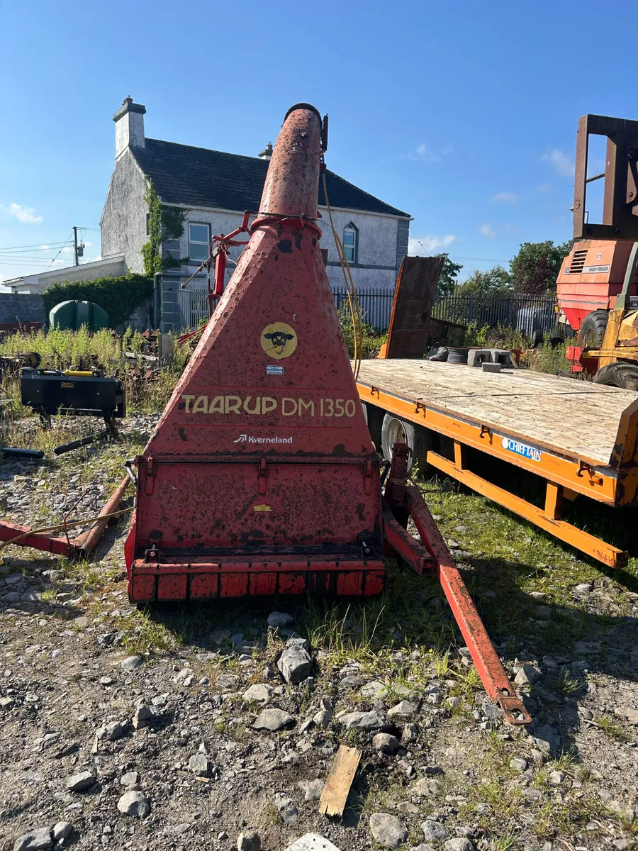 Taarup DM1350 single chop harvester - Image 1