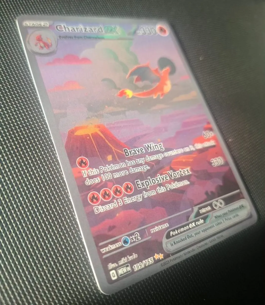 Charizard EX | 151 | Illustration Rare | Pokemon | Card | Nintendo - Image 3