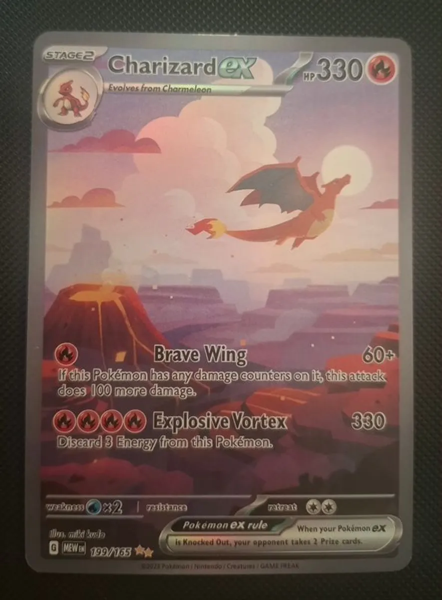Charizard EX | 151 | Illustration Rare | Pokemon | Card | Nintendo - Image 1
