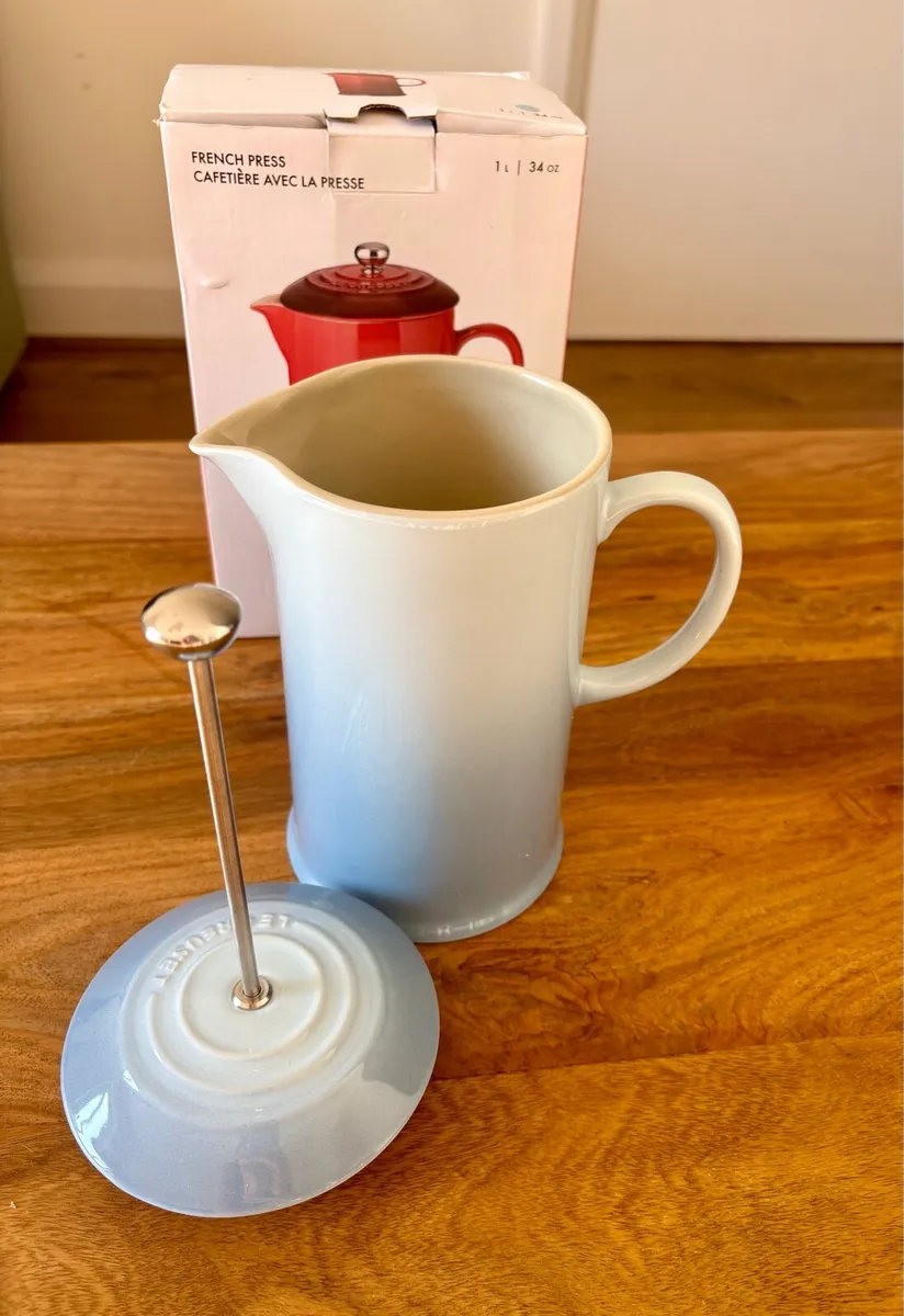 Brand New Le Creuset Stoneware French Press - Image 4