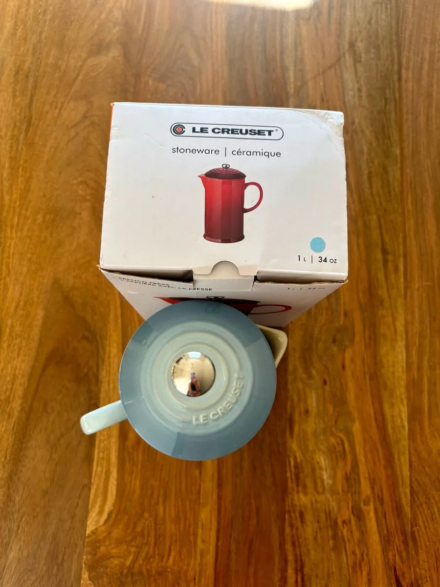 Brand New Le Creuset Stoneware French Press - Image 1