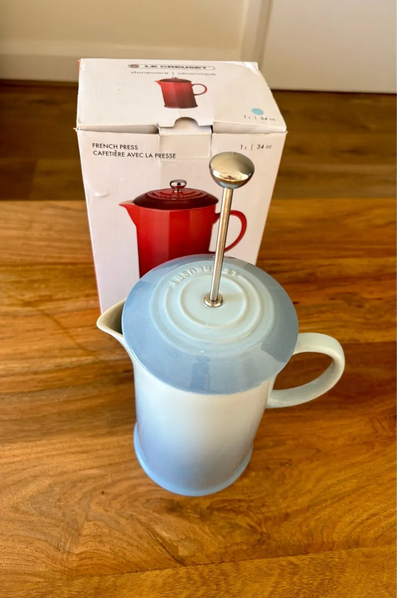 Brand New Le Creuset Stoneware French Press - Image 2