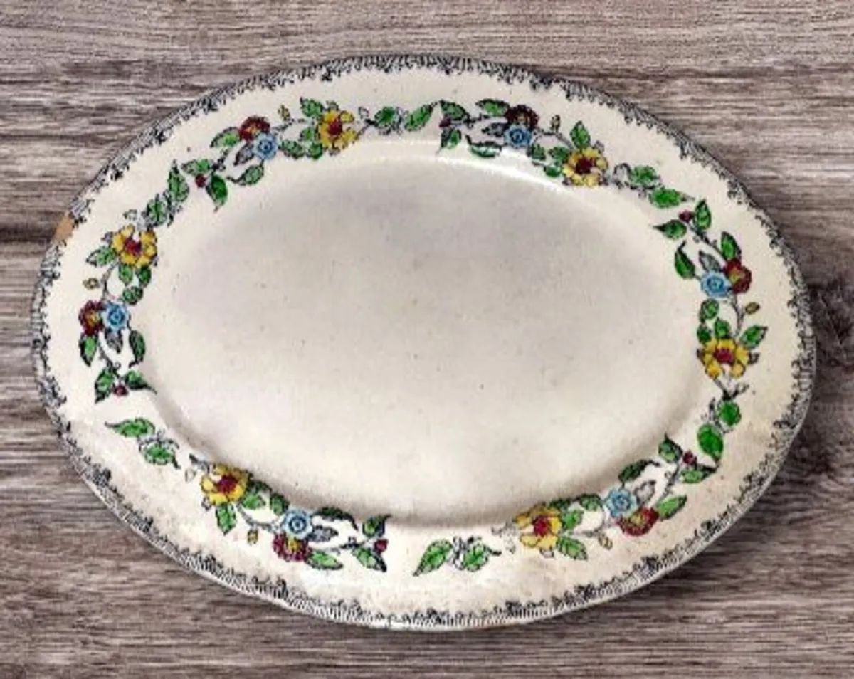 Vintage Jas Broadhurst & Sons "Warwick" Platter - Image 2