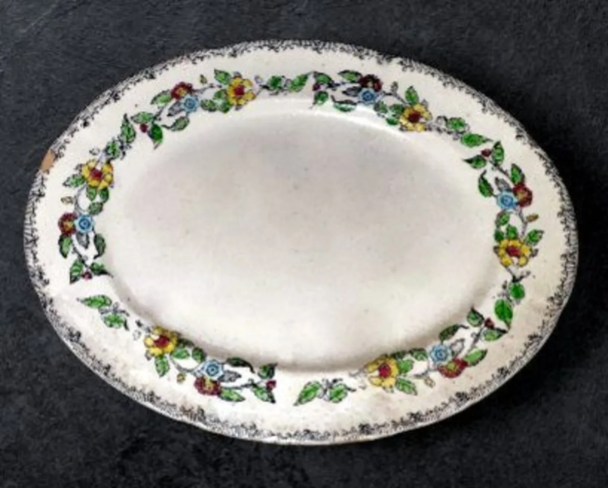 Vintage Jas Broadhurst & Sons "Warwick" Platter - Image 3