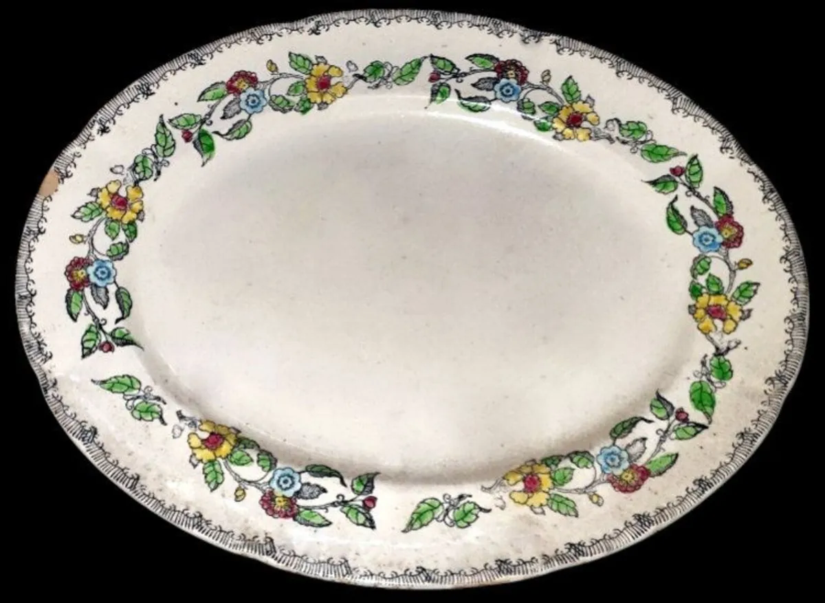 Vintage Jas Broadhurst & Sons "Warwick" Platter - Image 1