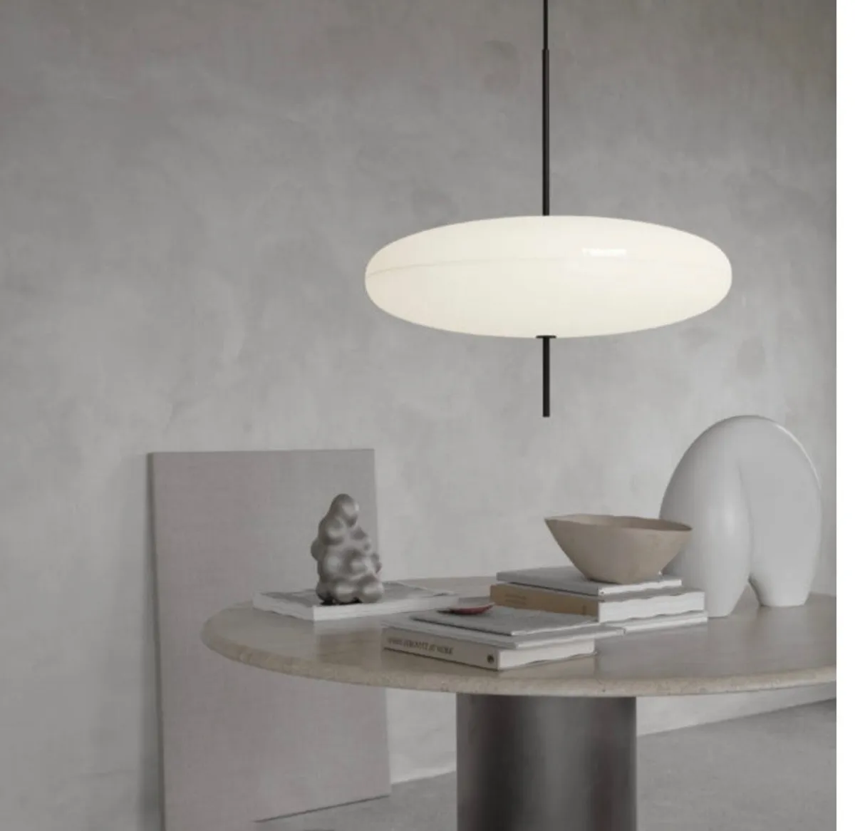 Nordic Modern Oval Pendant x 2 - Image 1