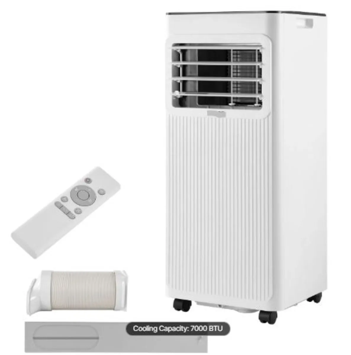 Portable Air Conditioner,7000 BTU 2kW 3-in-1 Stand - Image 1