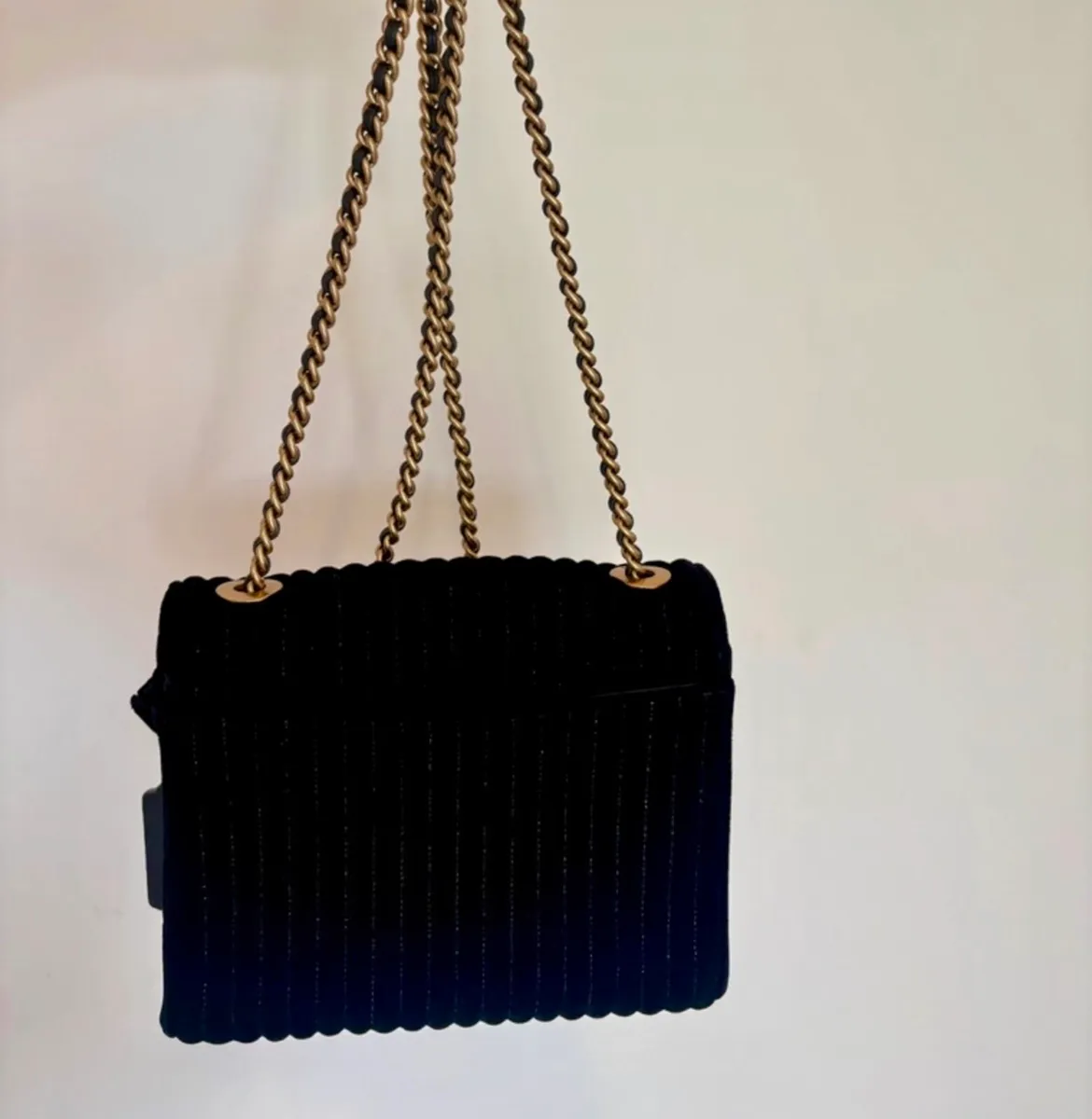 Coach Velvet Quilted Parker 18 Bag Rare - Image 3