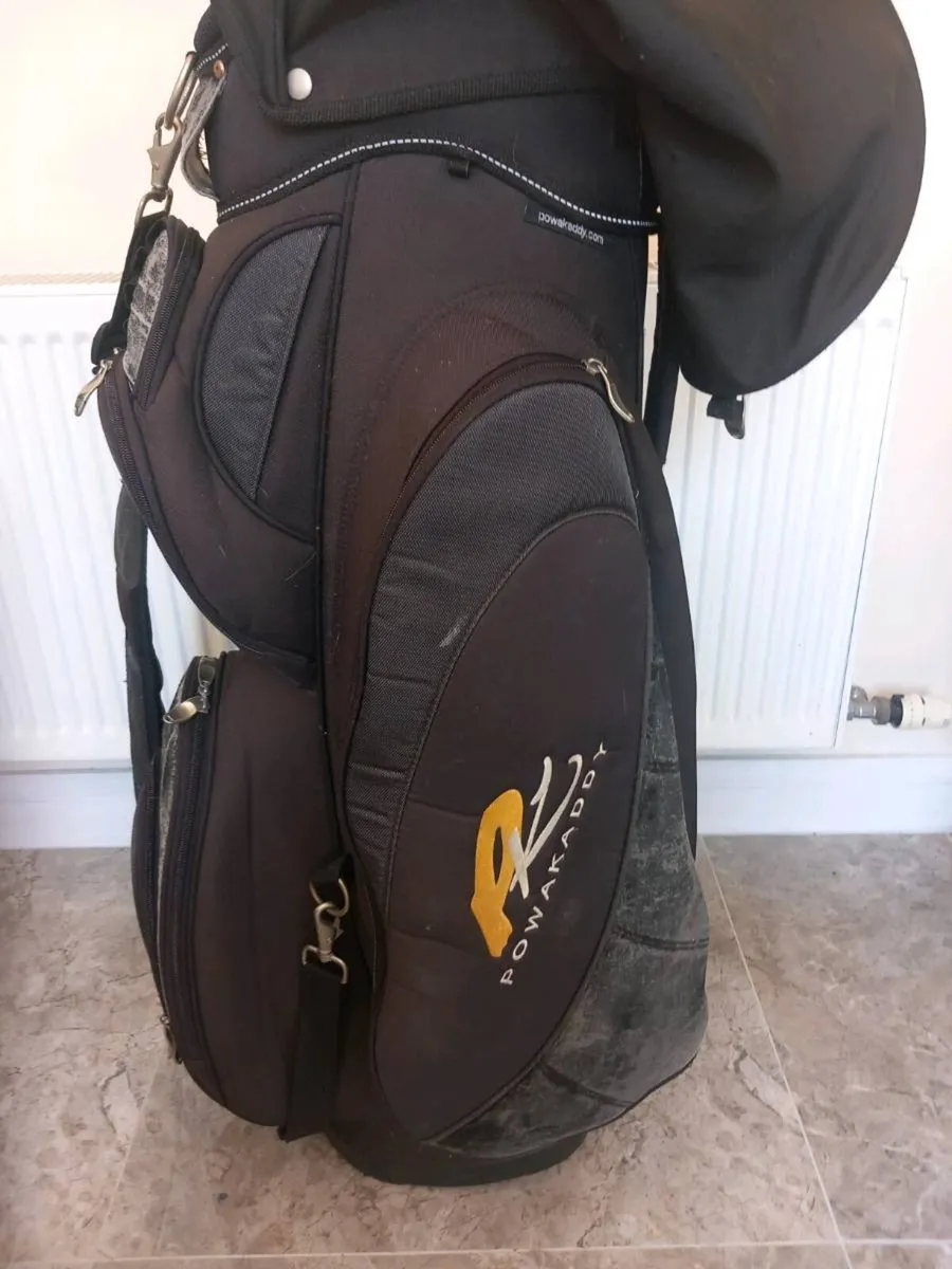Powakaddy golf cart bag. - Image 3