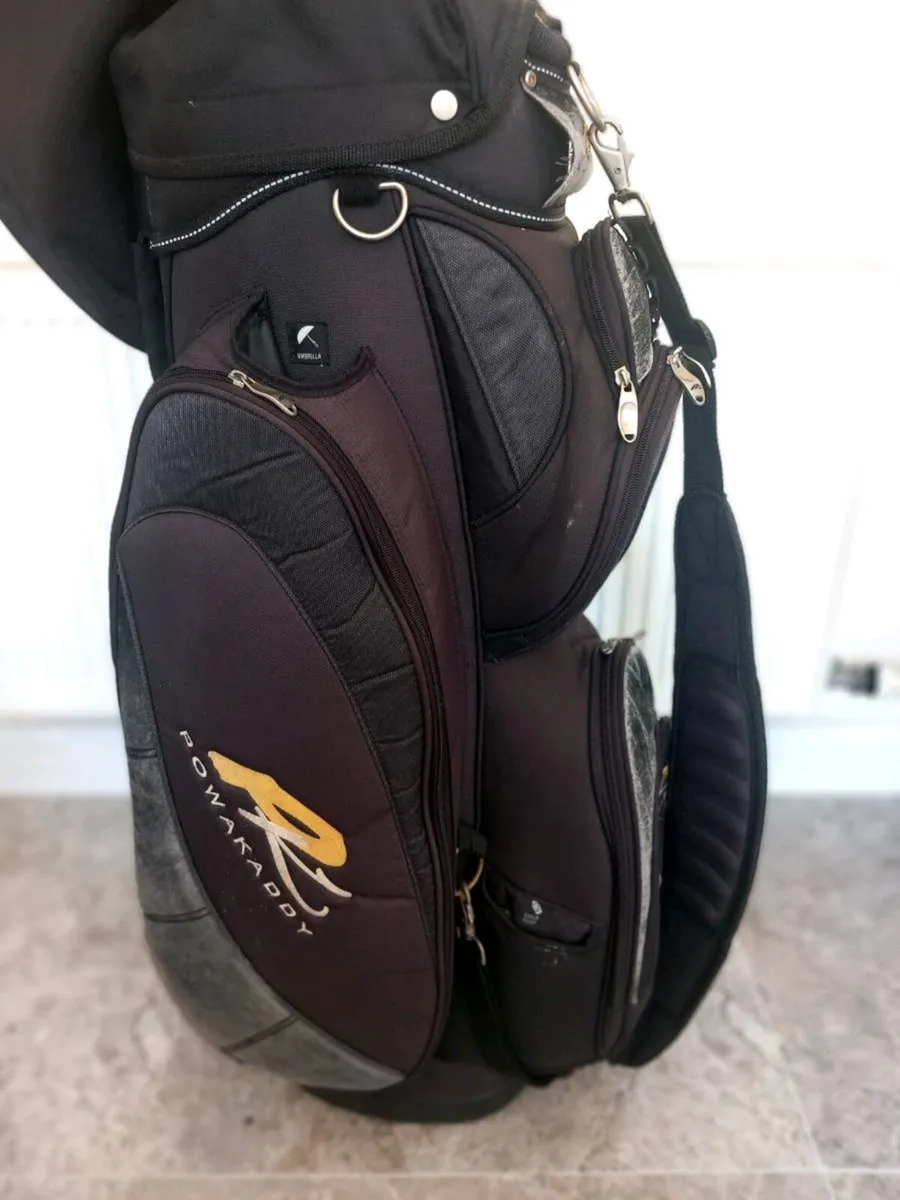 Powakaddy golf cart bag. - Image 1