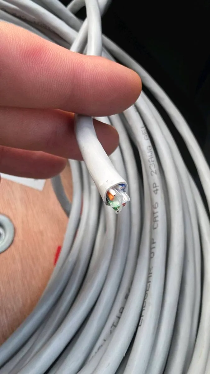 Cat6 lan ethernet gel filled outdoor cable - Image 2