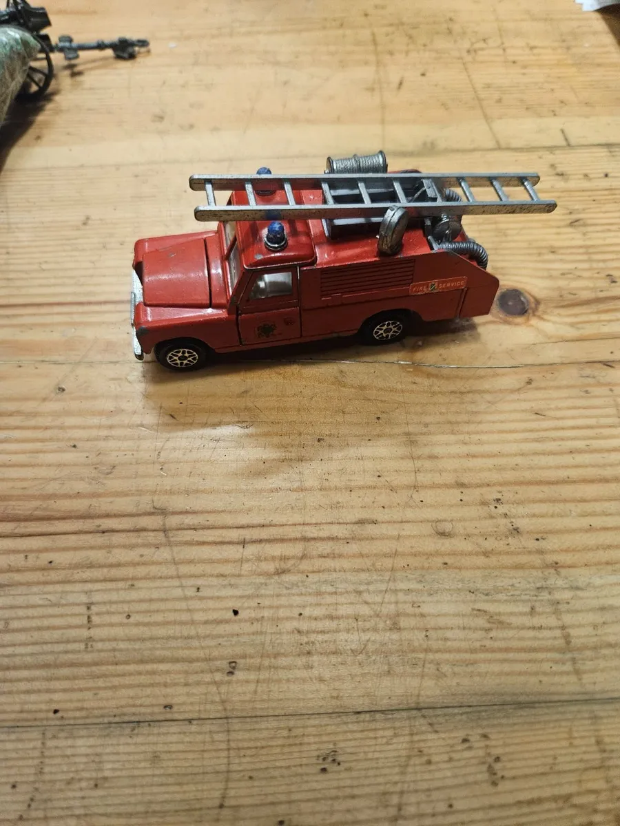 Dinky 1970's Fire Engine Landrover