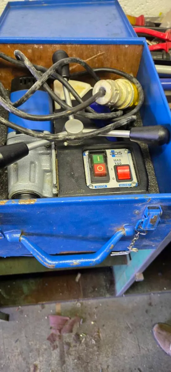 Magnetic drill